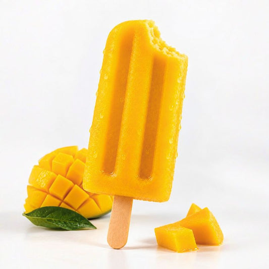 Mango fruit popsicle by Frostee Bites